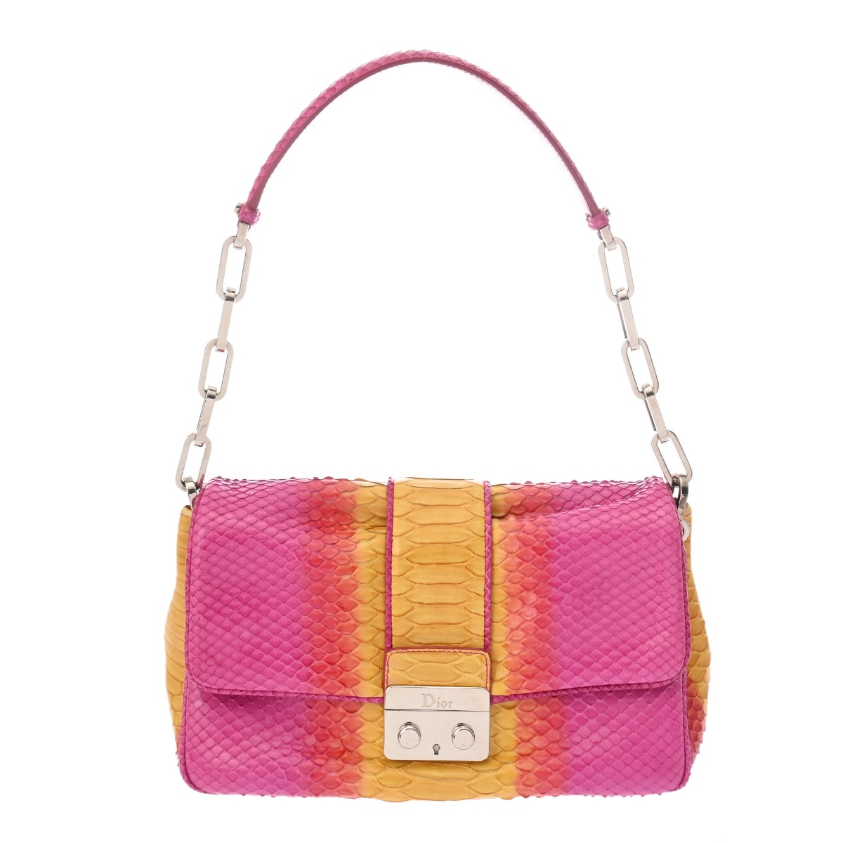 クリスチャンディオール ニューロックチェーンショルダー パープル