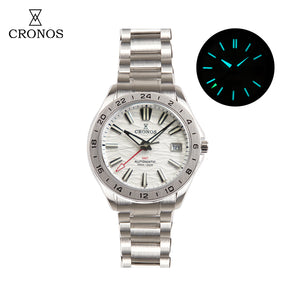 Buy Cronos Dive Watches - L6029M NH34 GMT Watch - Watchdives