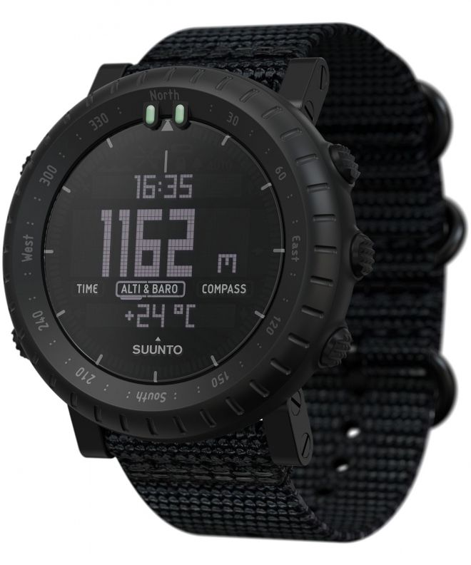 Suunto SS050504000 - Core Alphacore Alpha Stealth Sport Watch