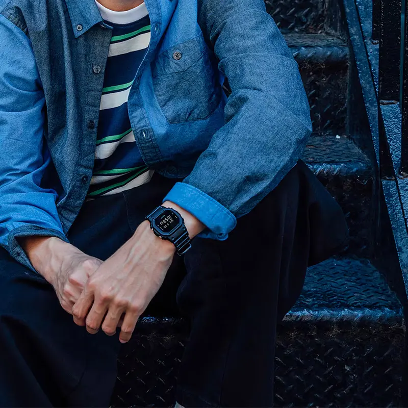 Casio G-Shock DW-5600UBB-1 Solid Colors Digital Men's Watch