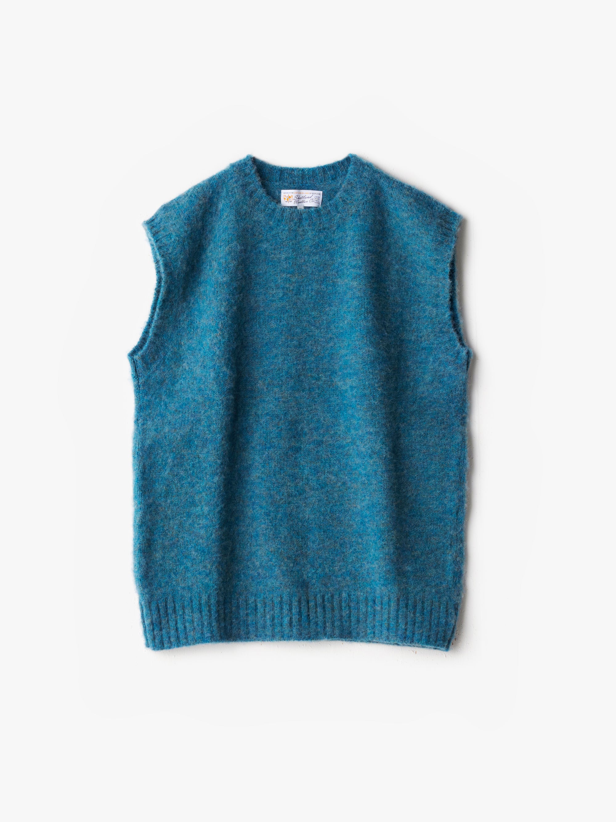 クルーネックベスト｜Shetland Woollen Co シェットランドウーレン