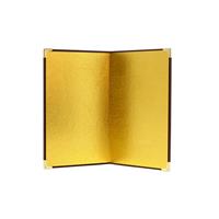 ミニ金屏風 2曲 （大） 金無地 | 谷口松雄堂