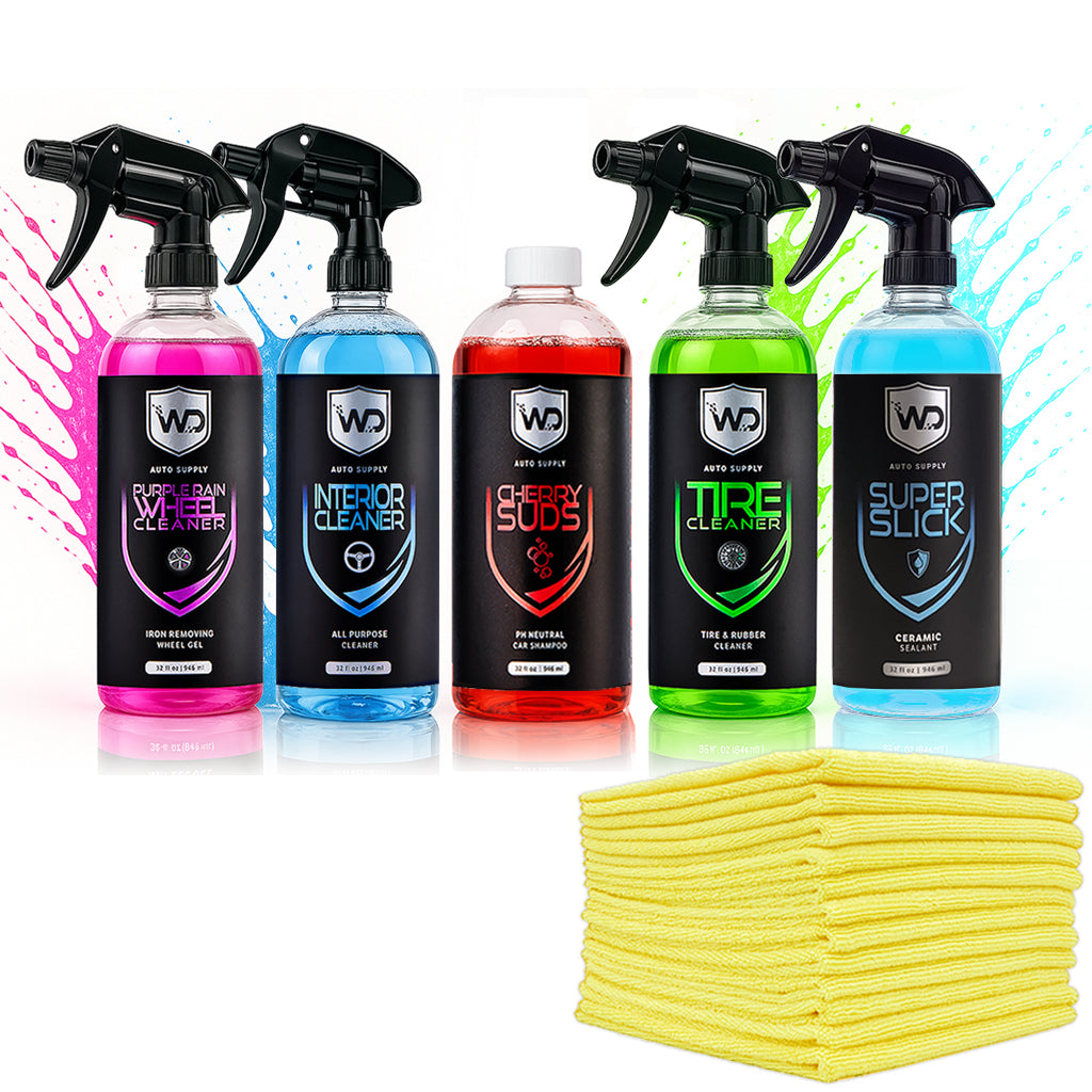 Intermediate Plus Detailing Bundle | Full Car Cleaning Kit | WD