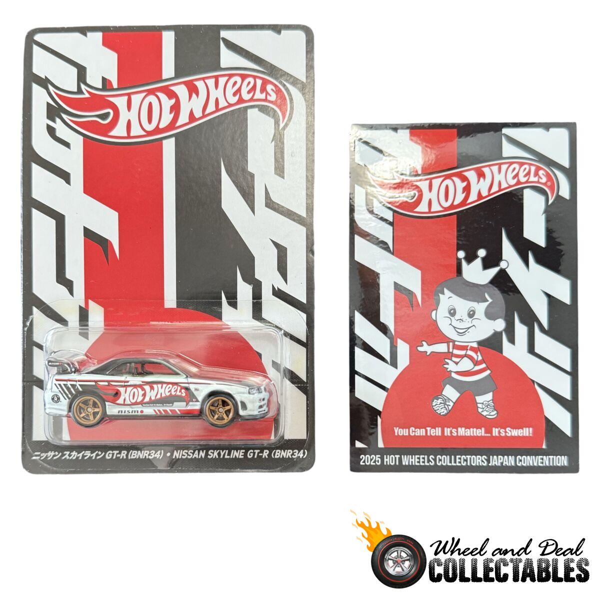 Hot Wheels Japan Convention 2025 - Nissan Skyline GT-R (BNR34