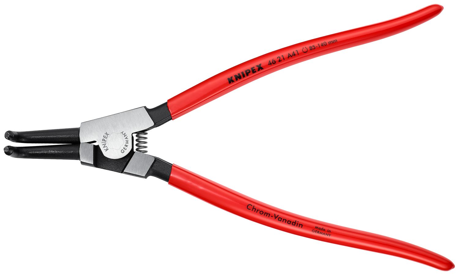 External 90° Angled Snap Ring Pliers-Forged Tips | KNIPEX Tools