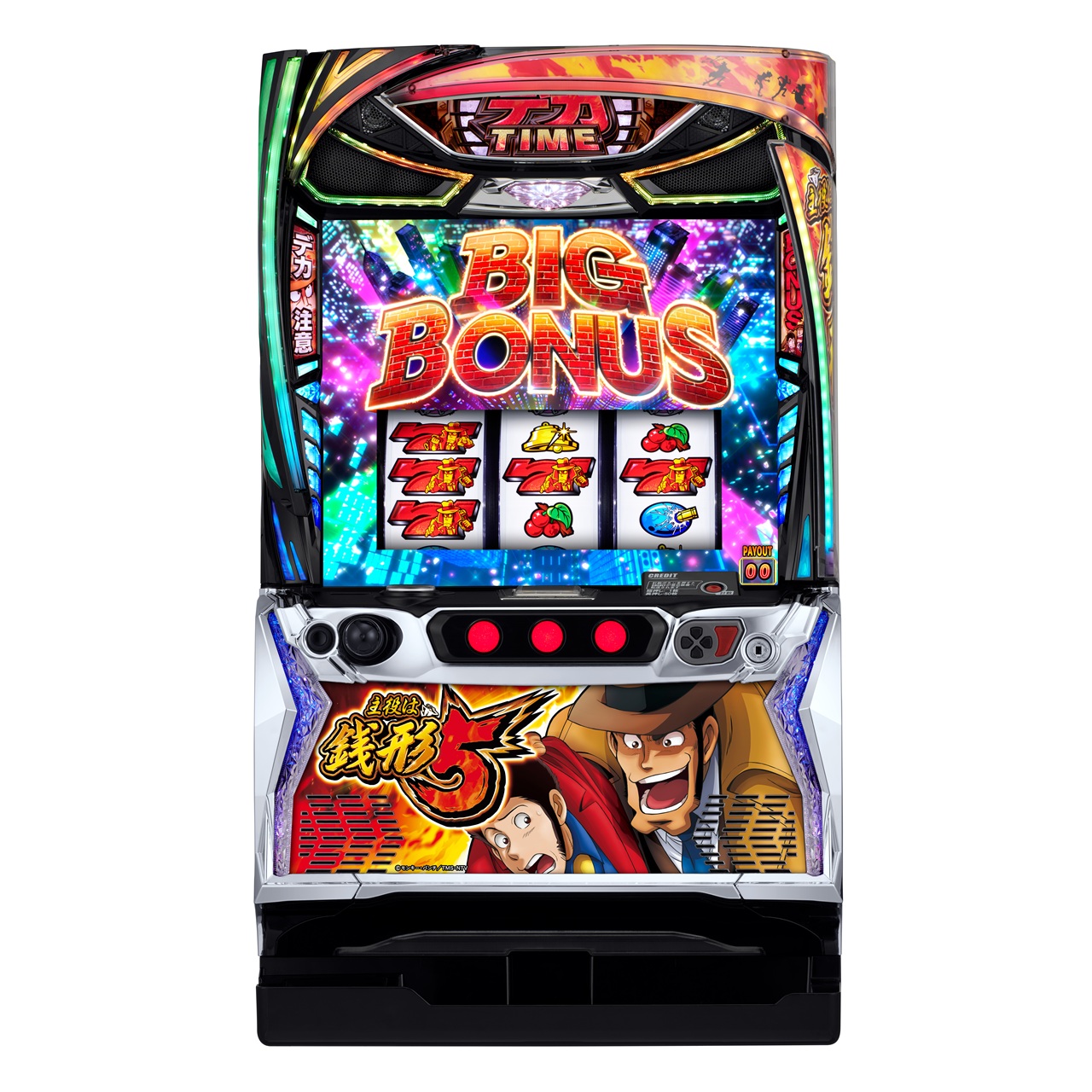 パチスロ新台】平均払出650枚×約80%ループの「BIG BONUS」に興奮必至