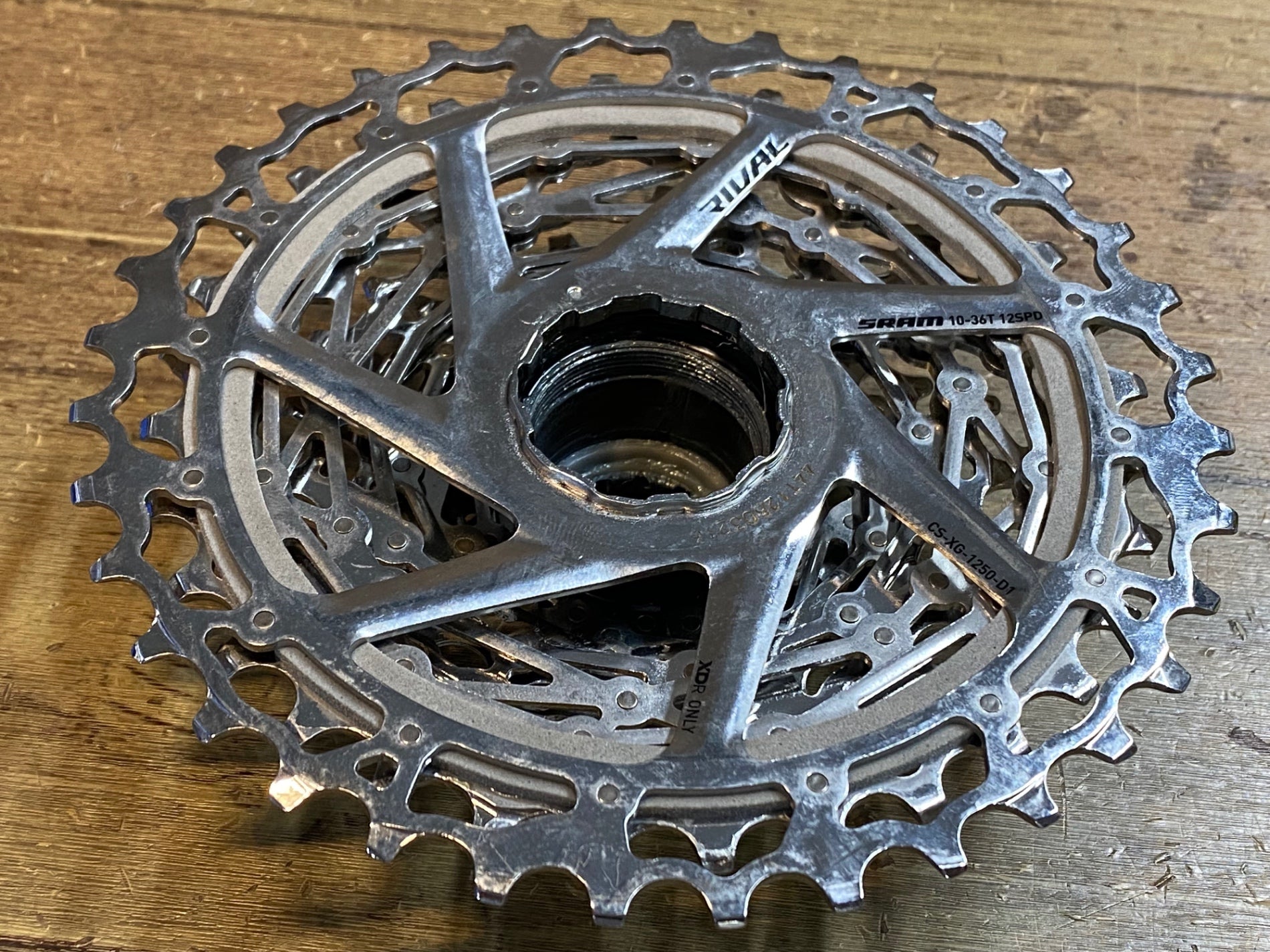 JO821 スラム SRAM ライバル RIVAL XDR CS-XG-1250-D1 12S 10-36T