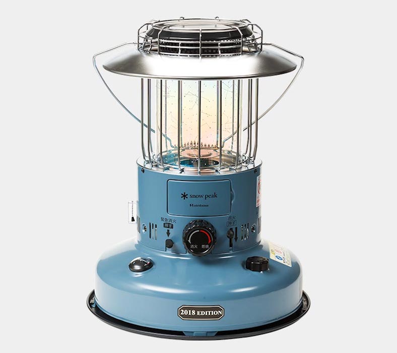 2018年は「星座」模様。スノーピークのレインボーストーブに、雪峰祭