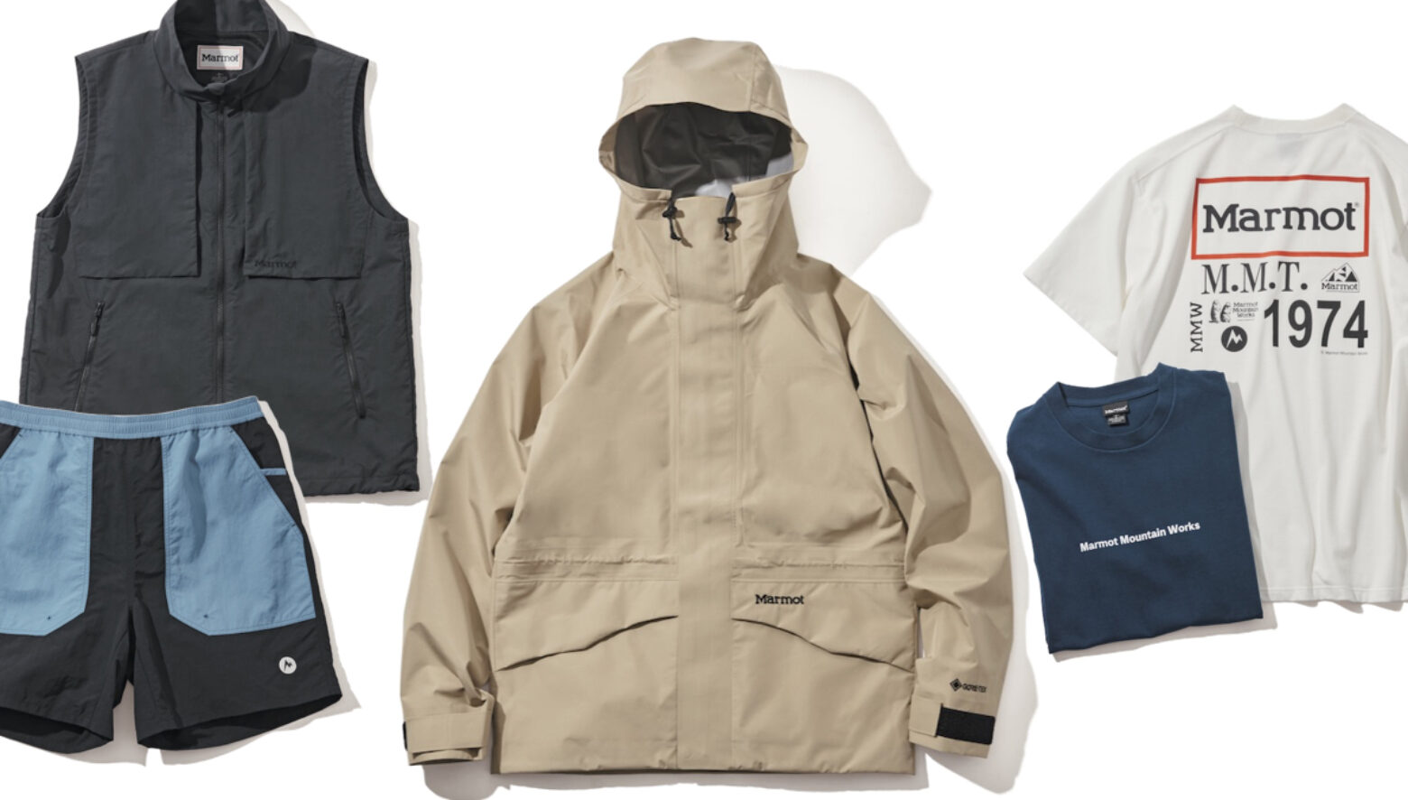 元祖ゴアテックス採用パーカを軸に、マーモットの今季イチ押しをPICK