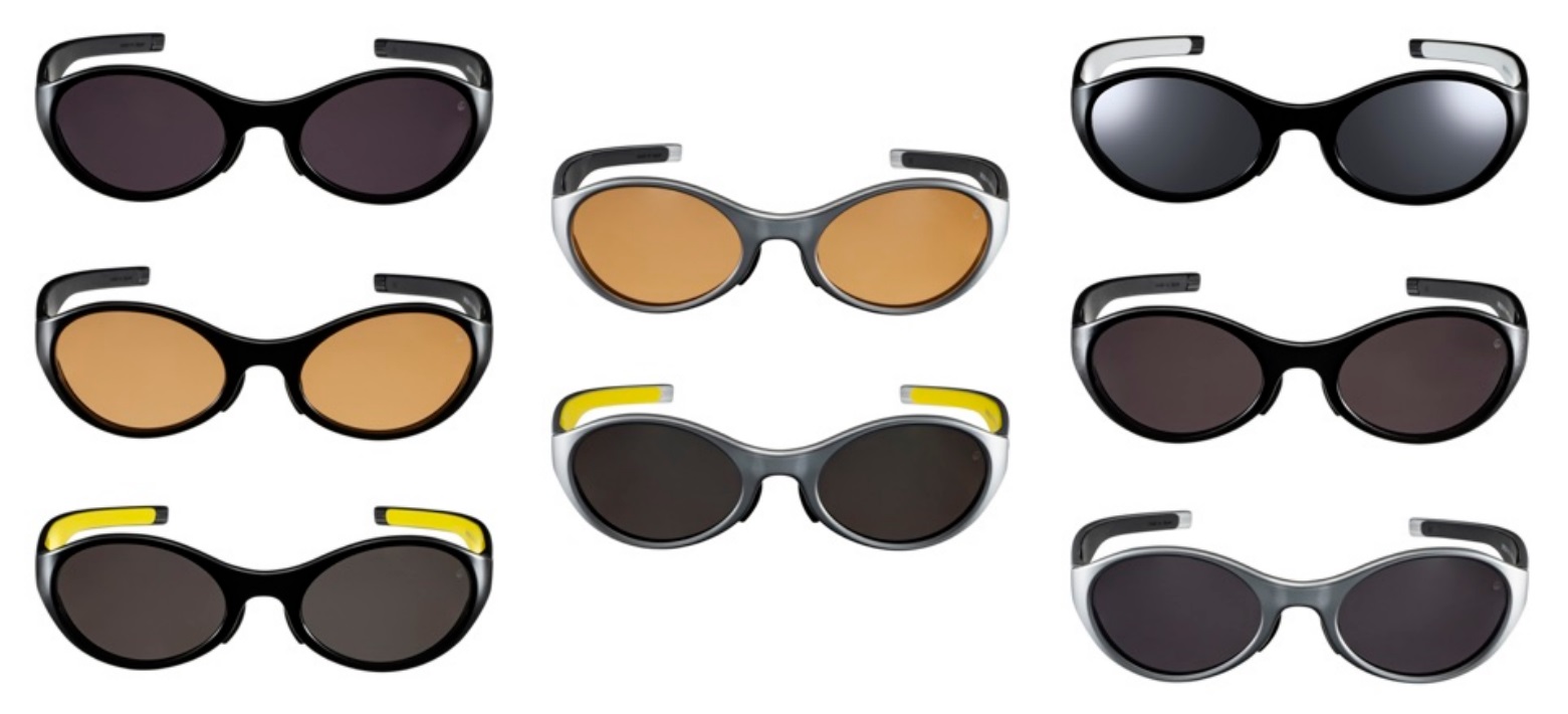 90'sサングラスをアイヴォルが再構築。ハイカーブでも快適なジャパン