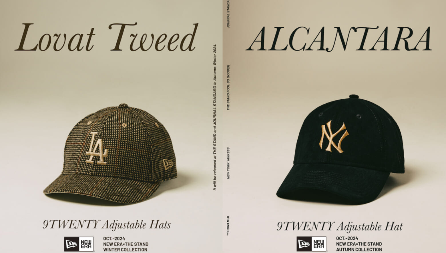 ニューエラのキャップが大人顔に。高級素材を用いたザ スタンド フール