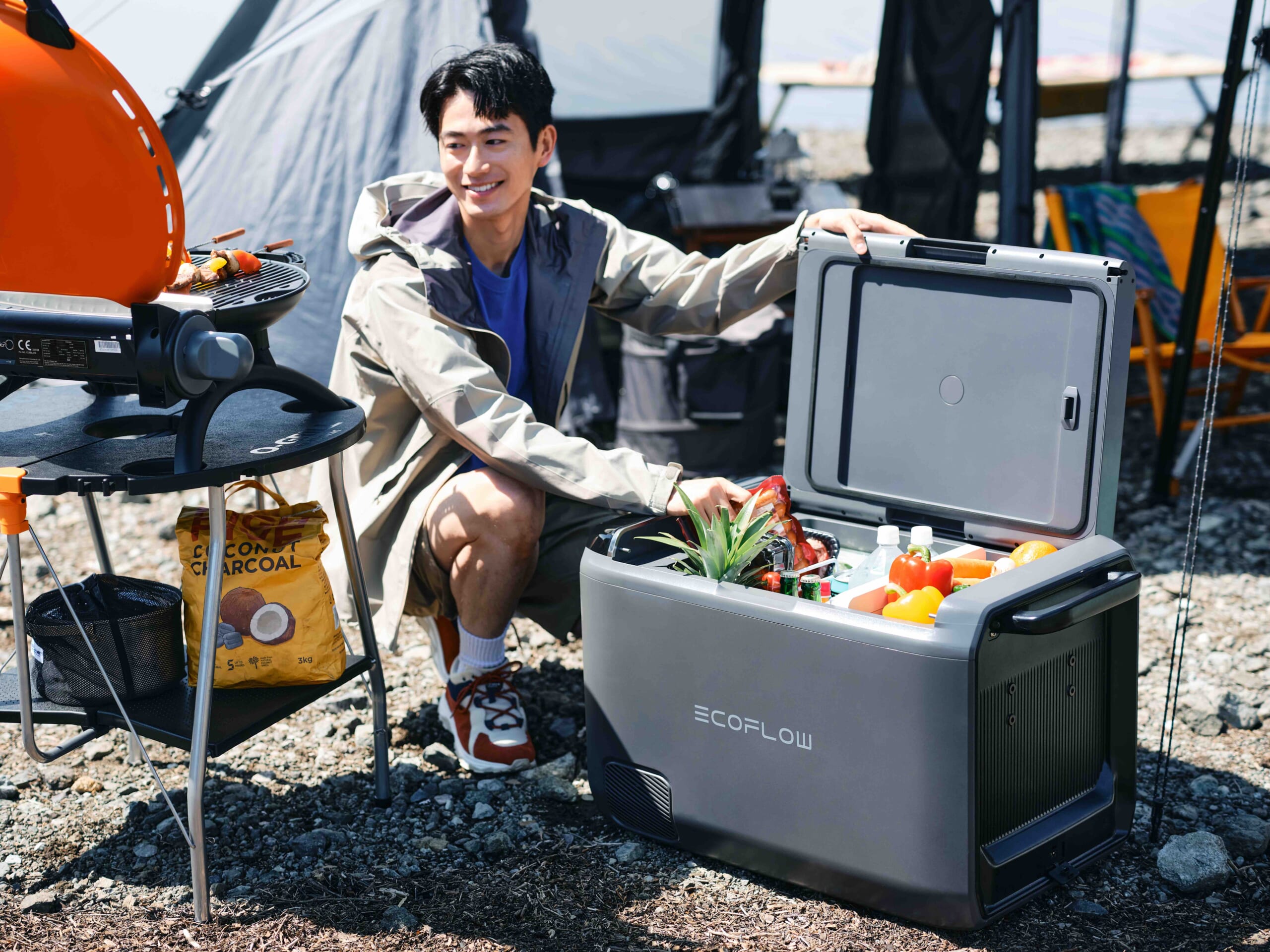 ポータブルサイズのエアコンと冷蔵庫がエコフローより発売。機能充実で