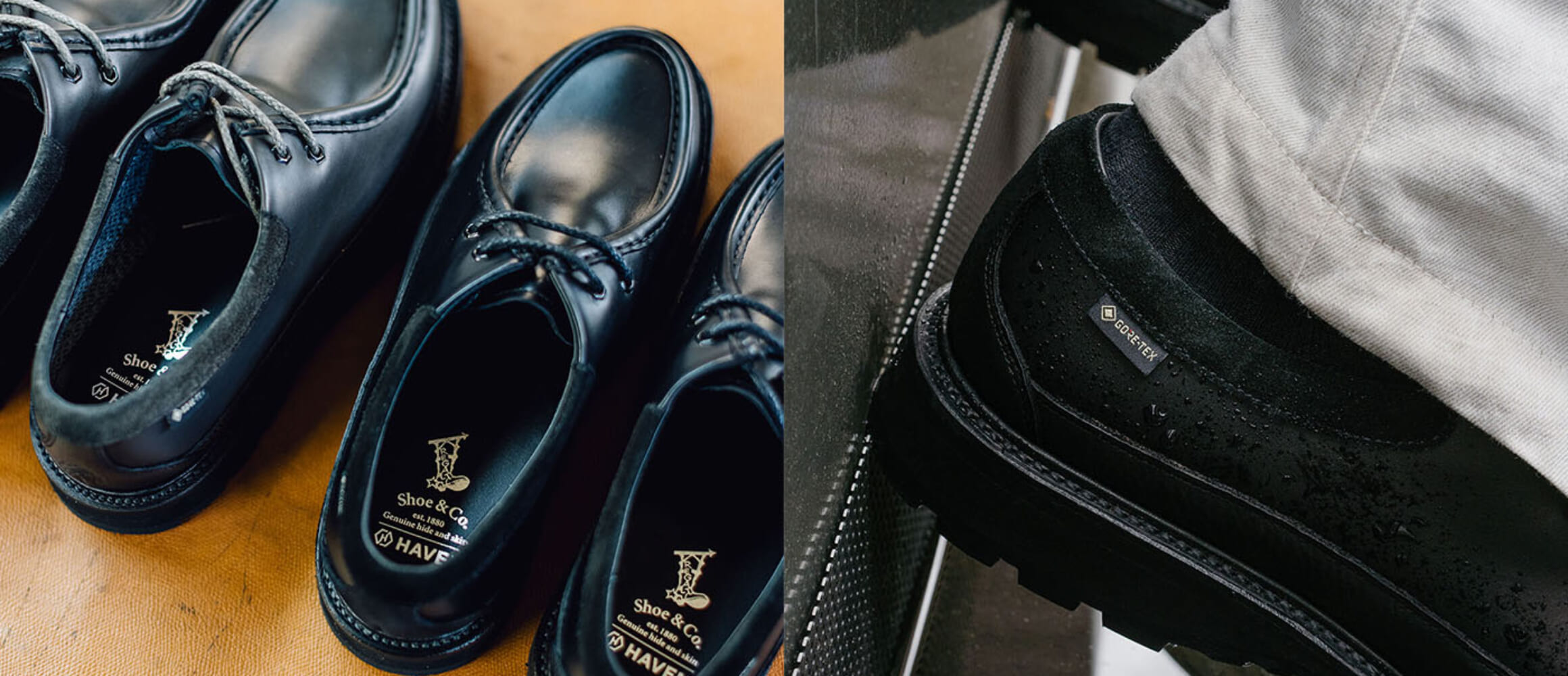 カナダの有力ショップ「HAVEN」がリーガルに別注。GORE-TEX®で武装した