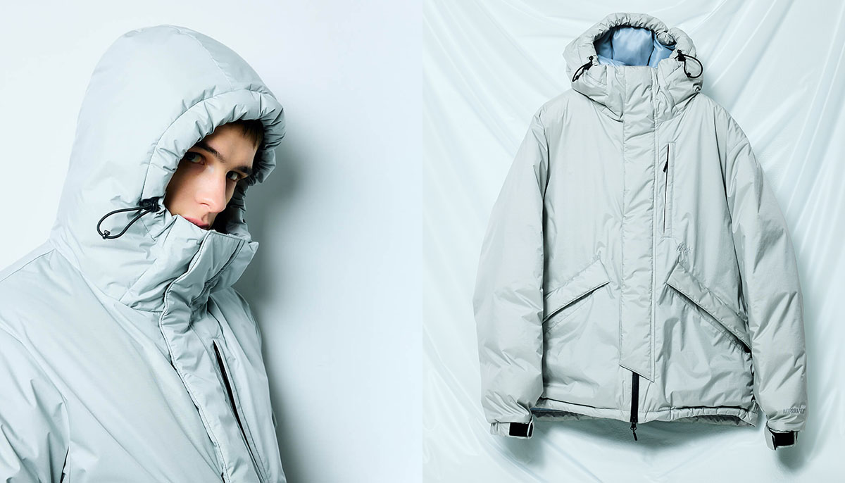 JS レリュームとナンガがマッシュアップ。防水透湿に優れたデイリーな