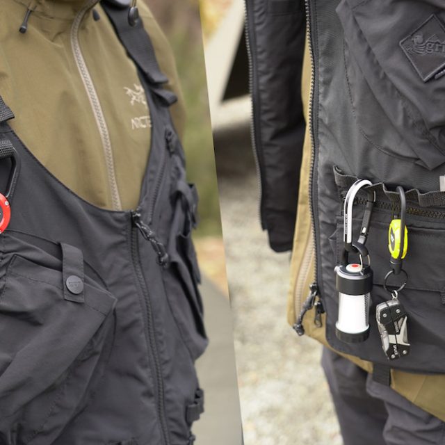 grn outdoorの大容量ベストがさらに収納力アップ！ ROOT CO.との斬新