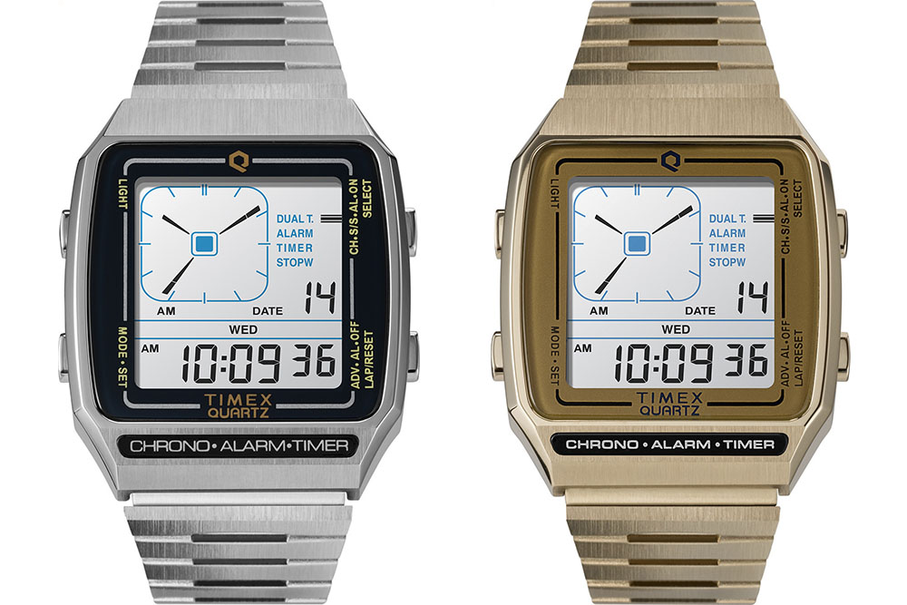 TIMEXのデジアナ復刻モデルが日本初上陸。レトロフューチャーな80年代