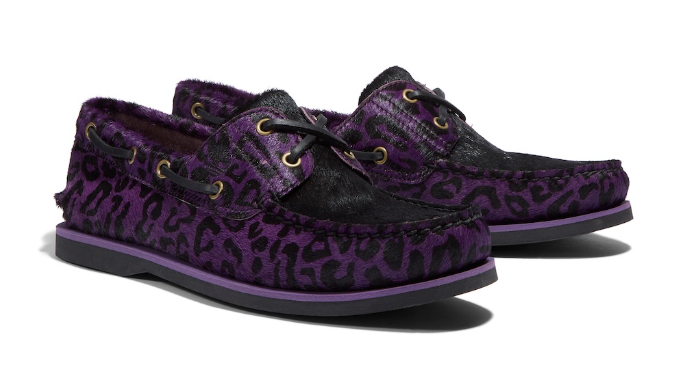 ティンバーランドの傑作デッキシューズをワコマリアがヒョウ柄に