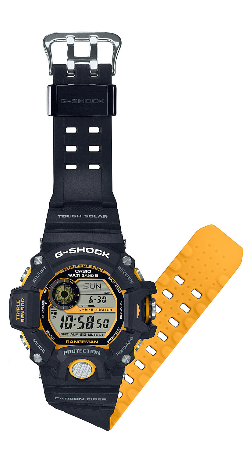 究極のサバイバルタフネスを目指した、G-SHOCK RANGEMANシリーズに新色