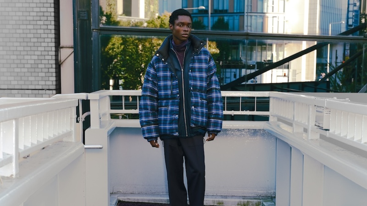 グラフペーパー × ヨークの、チェック使いが技アリな、両A面アウター