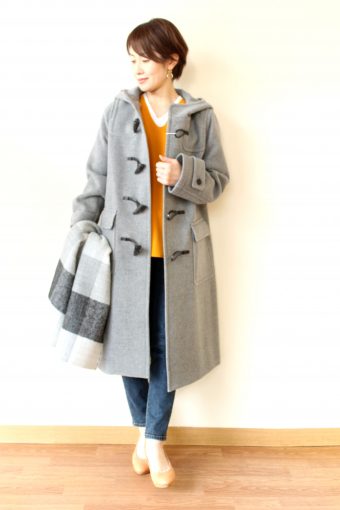 トゥモローランド(TOMORROWLAND ) ウールメルトンダッフルコート