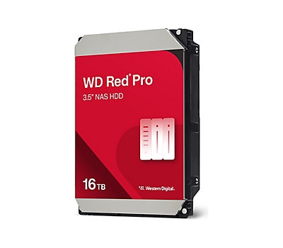 WD Red Pro WD161KFGX - hard drive - 16 TB - SATA 6Gb/s - WD161KFGX