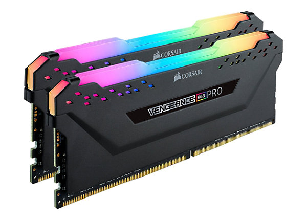CORSAIR Vengeance RGB PRO - DDR4 - kit - 32 GB: 2 x 16 GB - DIMM