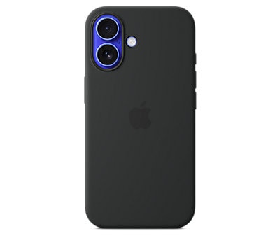 Apple Silicone Case with MagSafe - For iPhone 16 - Black - MYY13ZM