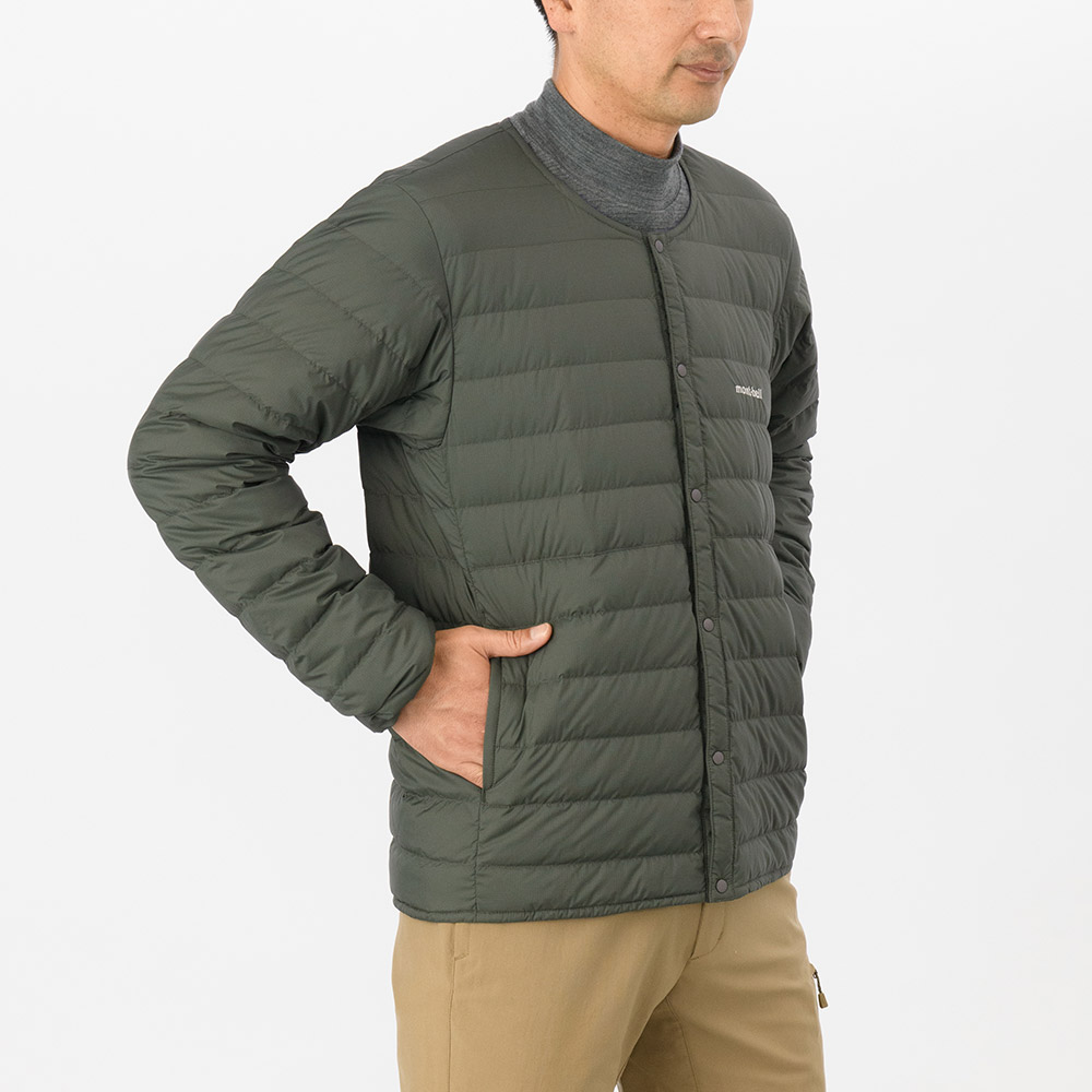 US スペリオダウン ラウンドネックジャケット Men's｜モンベル