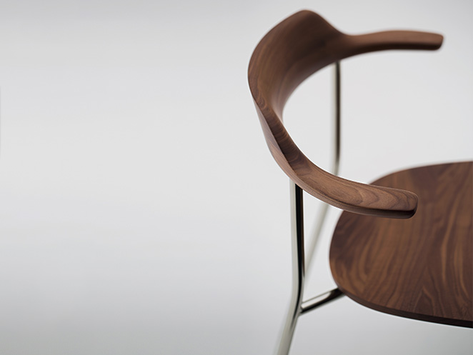 HIROSHIMAアームチェア（スタッキング・板座） | 【公式】マルニ木工