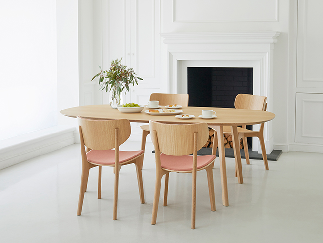 Roundishチェア（張座）dop | 【公式】マルニ木工オンラインショップ