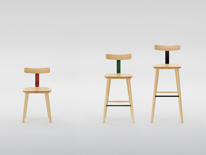 T＆O T3バースツールHigh | 【公式】マルニ木工オンラインショップ