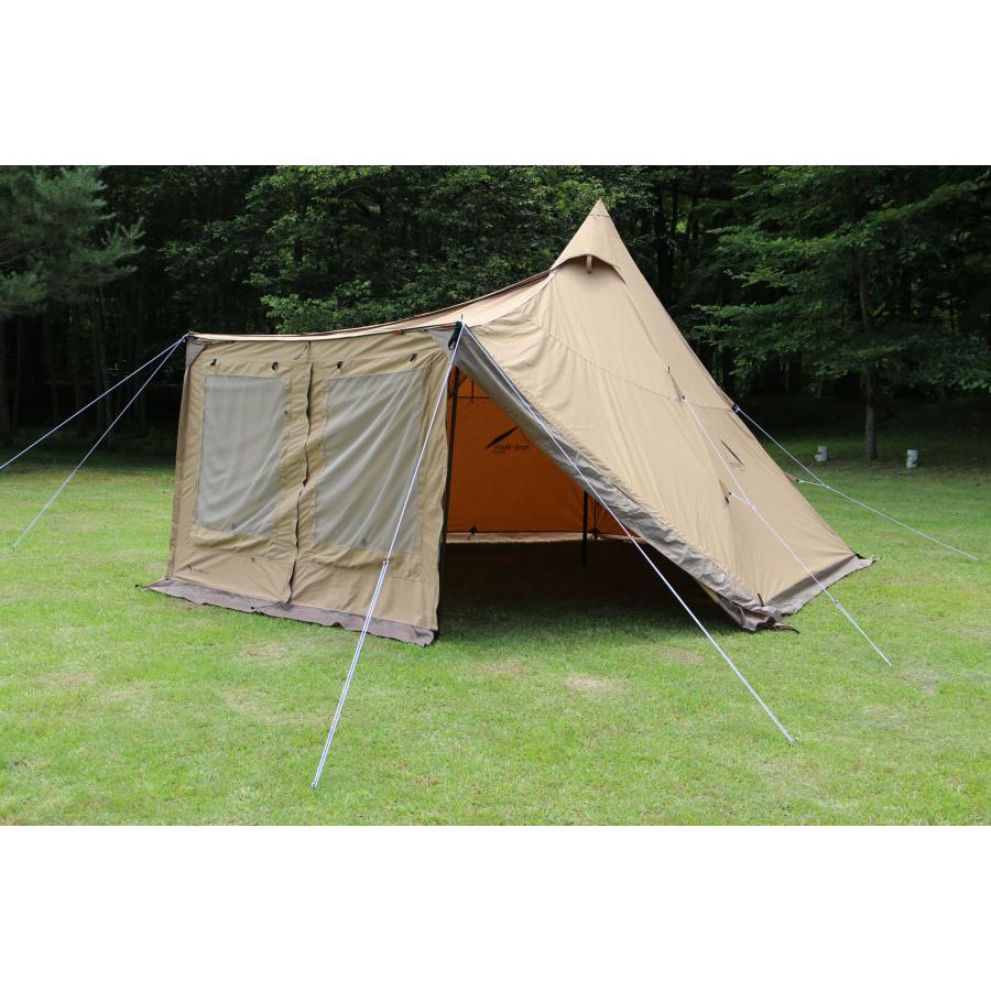 テンマクデザイン サーカスTC DX専用 フロントフラップ ワイド【HUNTER