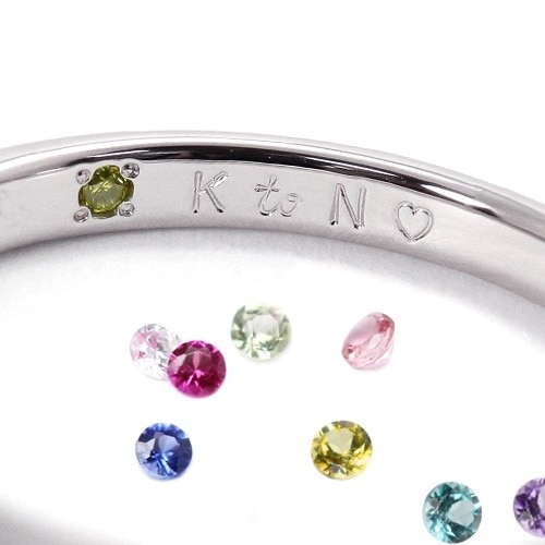 Rosemary ローズマリー／ピンクダイヤの数を自在にアレンジして特別な