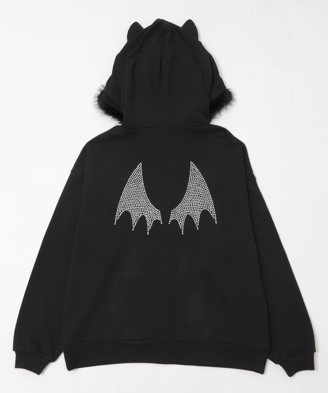 SAKURAコラボフェイクファージップパーカー – WEGO ONLINE STORE