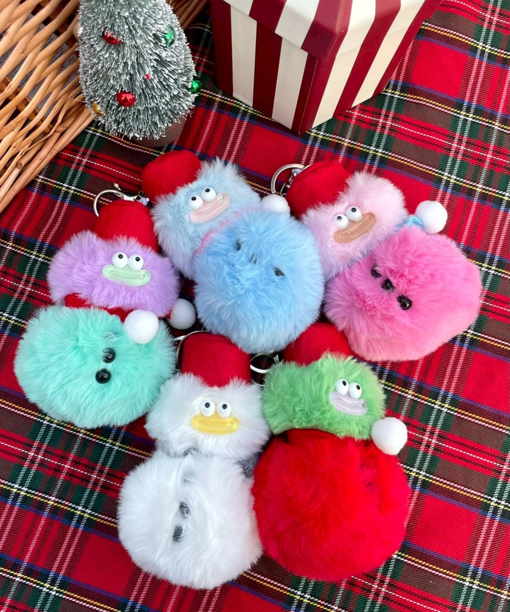 BIG雪だるまモンスターぬいぐるみキーホルダー｜WEGO（ウィゴー