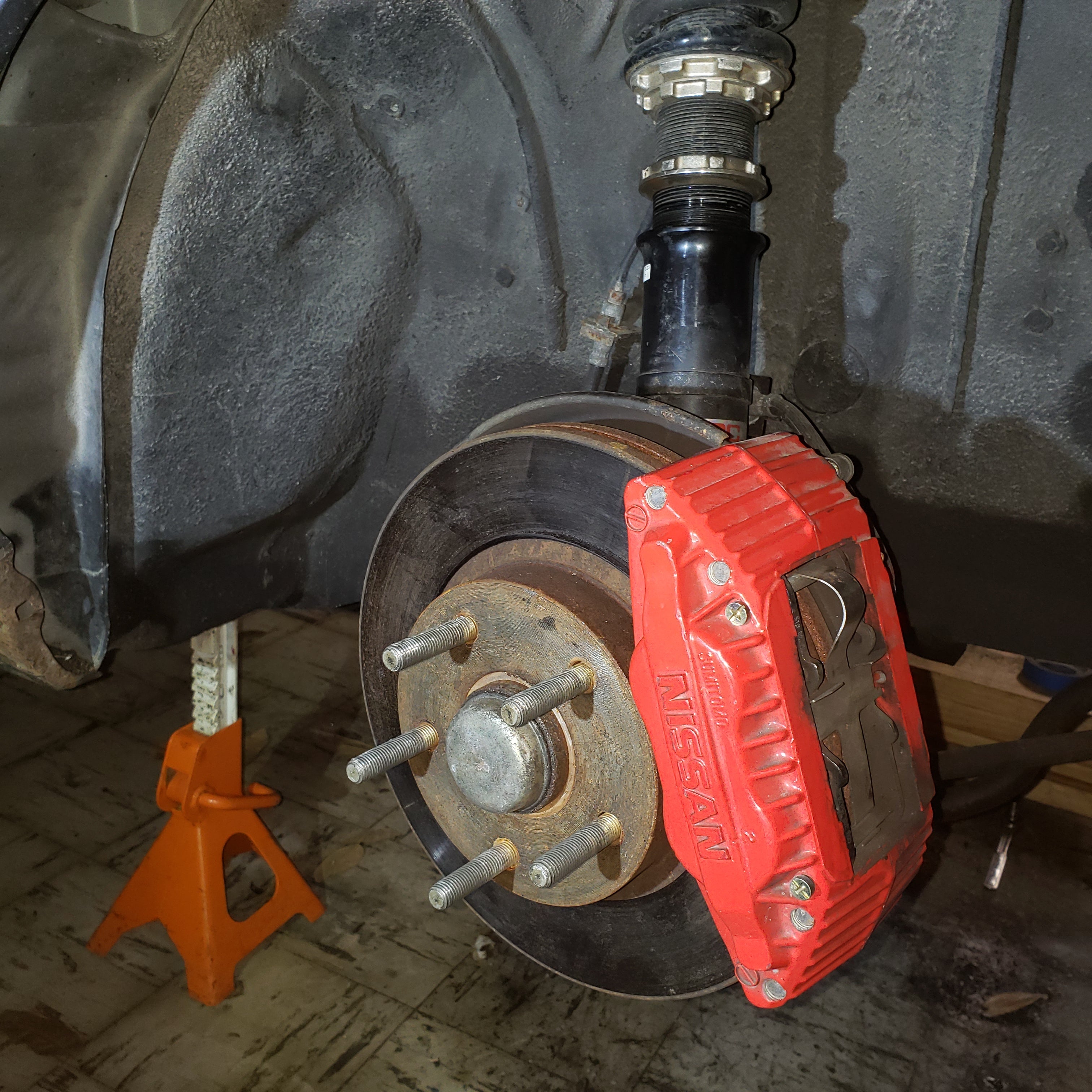 X8 Cressida Z32 300zx Front Brake Adapter Kit – Weird Autoworks