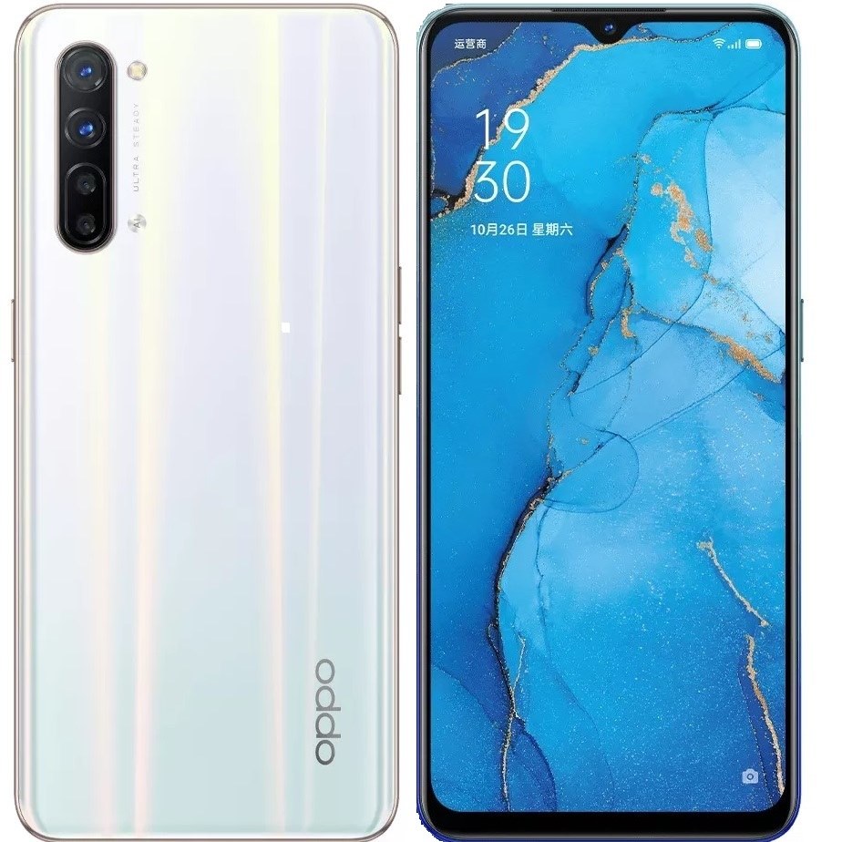 Oppo Reno3 5G 128GB White 8GB RAM Mediatek MT6885Z Dimensity 1000L