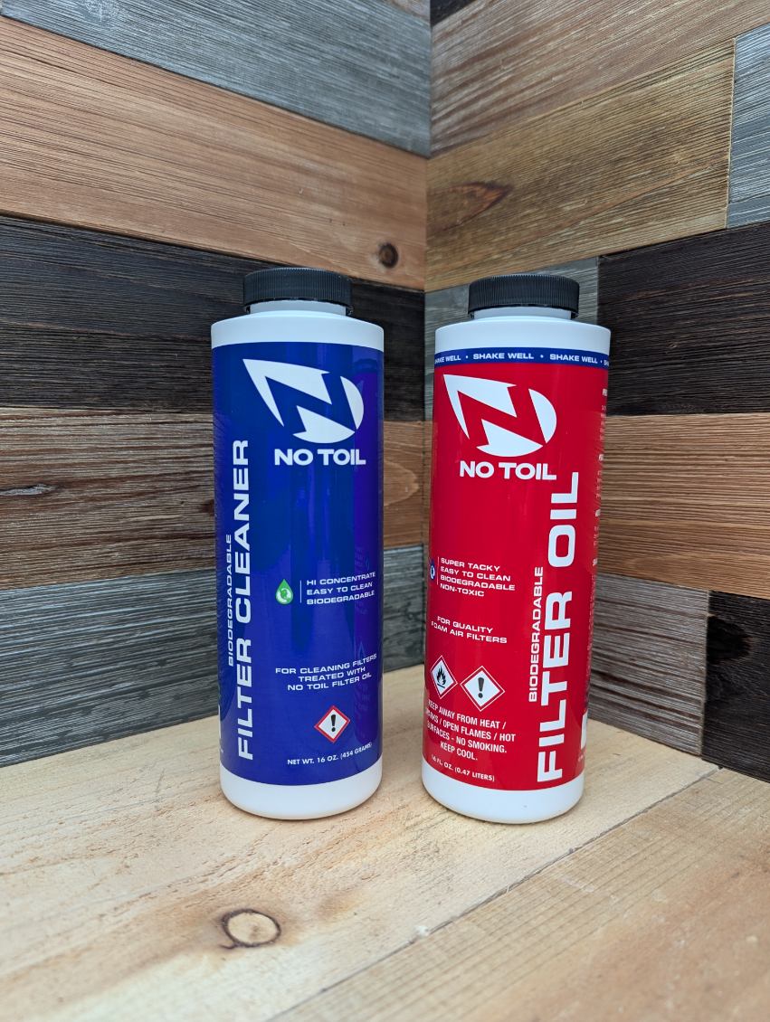 NoToil Foam Filter Oil & Cleaner Kit