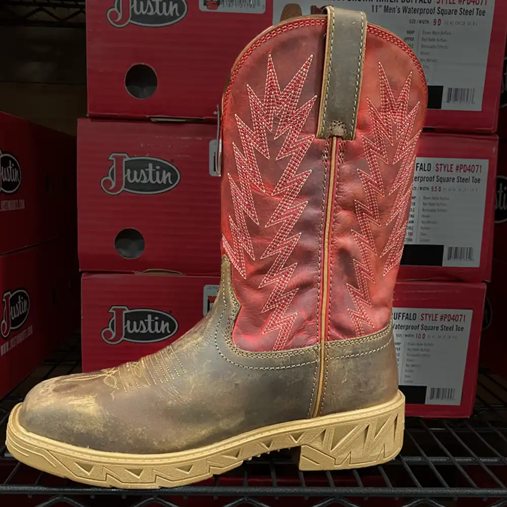 Ariat Sidewinder Cowboy Boot - Gingersnap/Supple Black | WRS