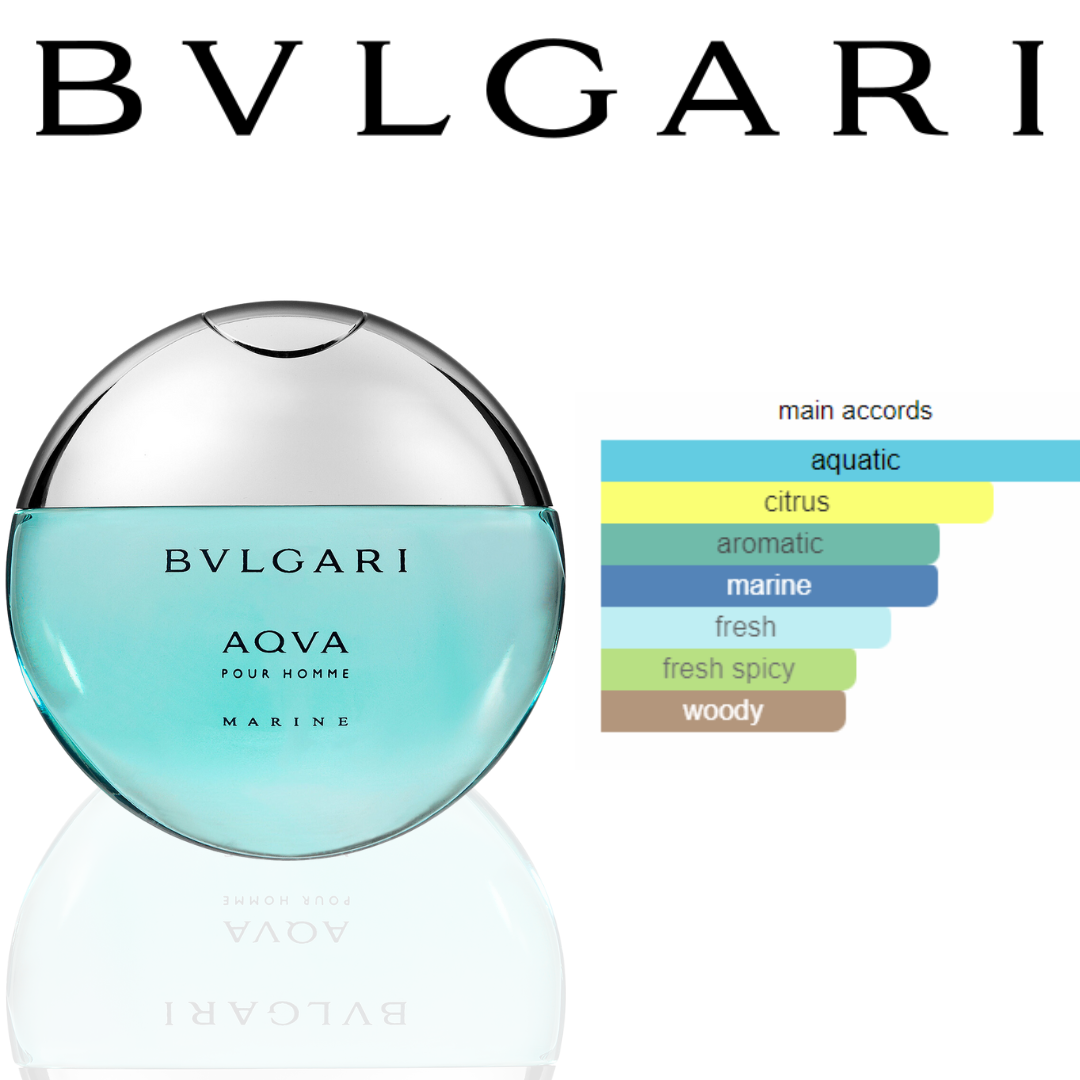 Aqva Pour Homme Marine EDT-100ML (3.4Oz) BY BVLGARI – Intense Oud