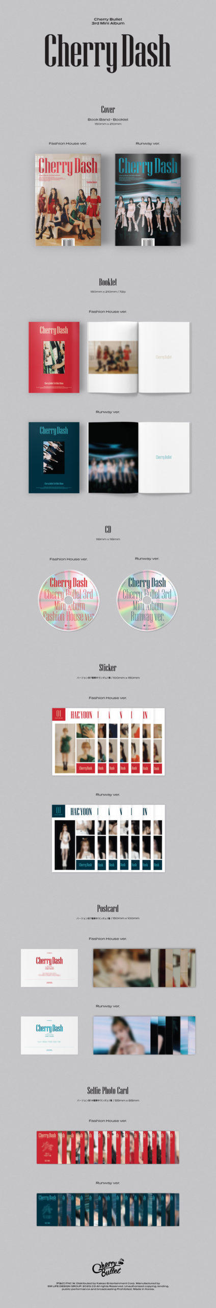 Cherry Bullet 3rd Mini Album [Cherry Dash] 来日リリースイベント