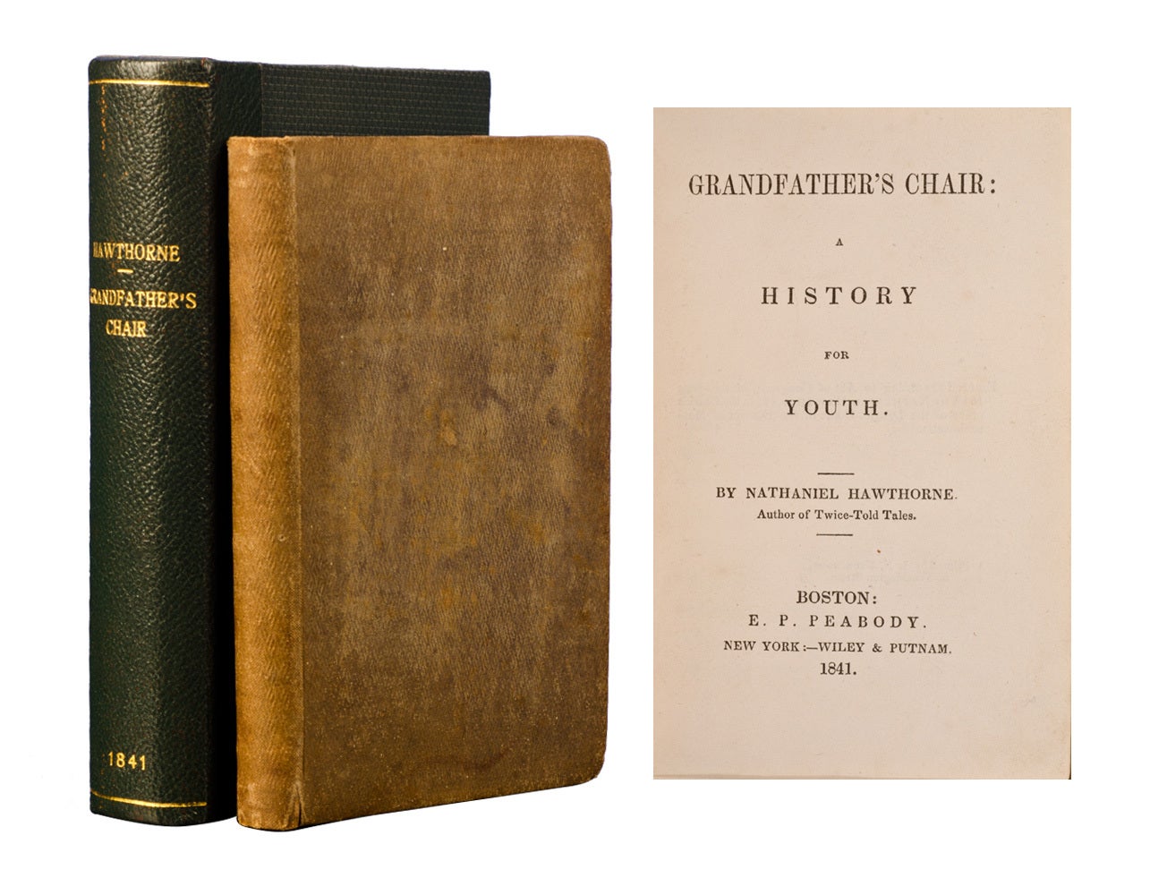 Grandfather's Chair | Nathaniel Hawthorne | First edition