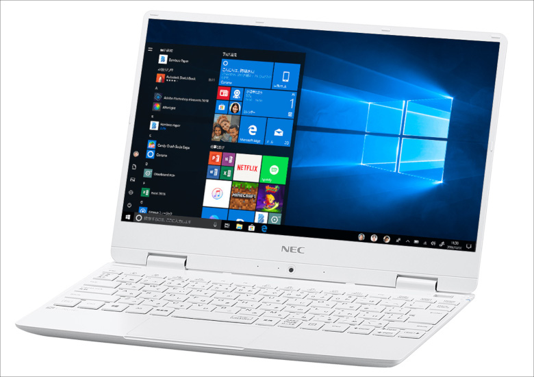 超軽量894g】NEC Lavie 12.5型 日本製モバイルノートPC 超軽量894g