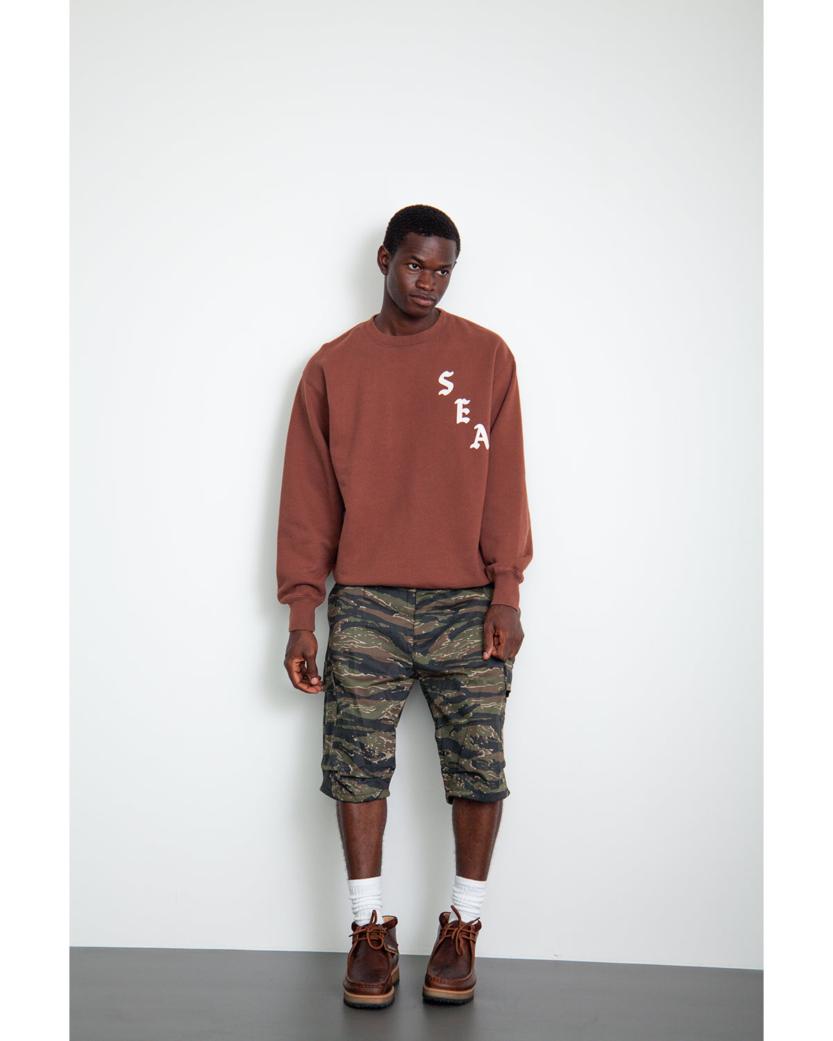 Vertical SEA Crewneck Sweatshirt – WIND AND SEA