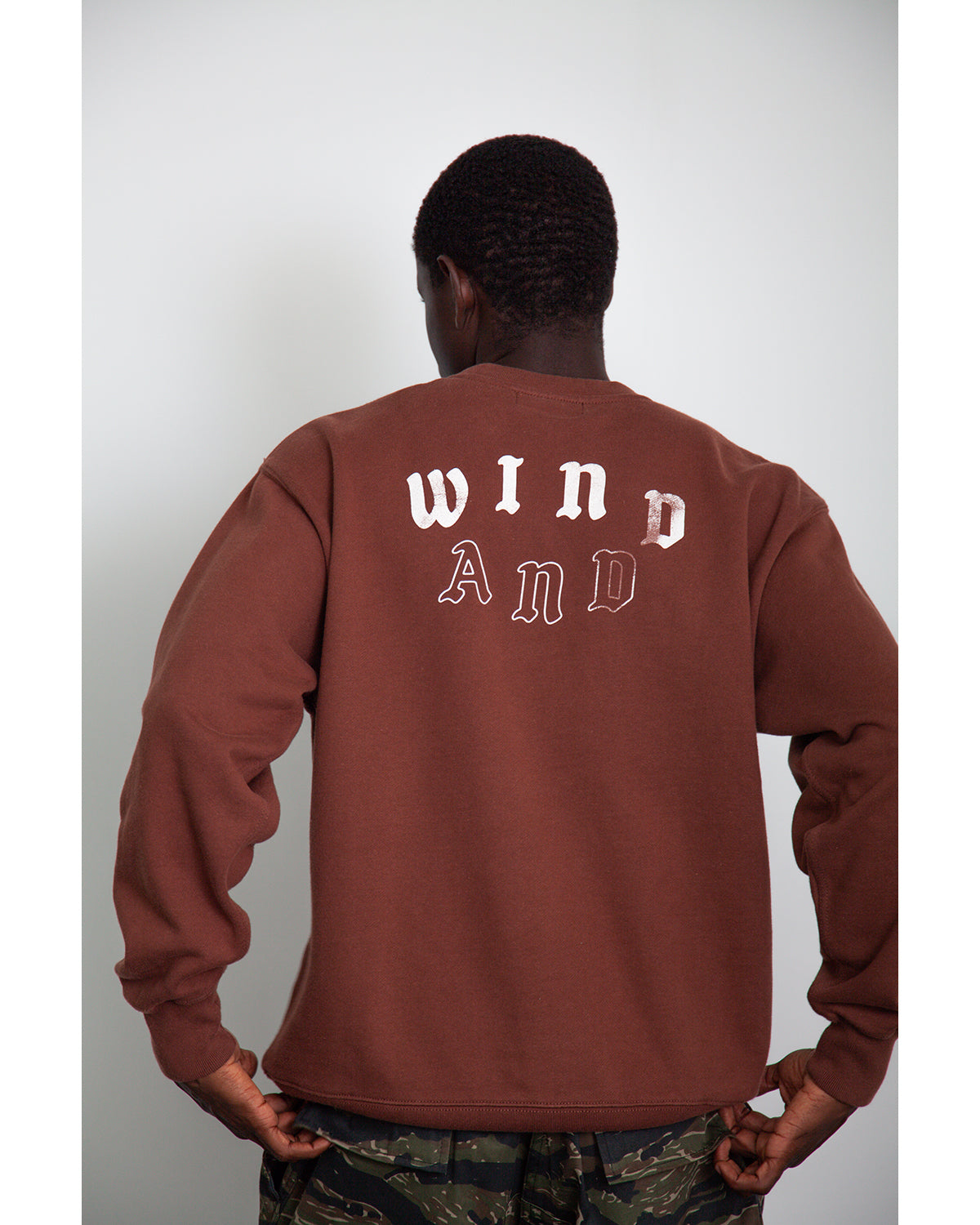 Vertical SEA Crewneck Sweatshirt – WIND AND SEA