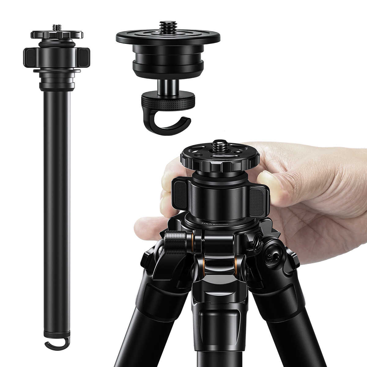 LG-284C+LH-36R(BK/SV) ルシファー/ガブリエルシリーズ 防水カーボン