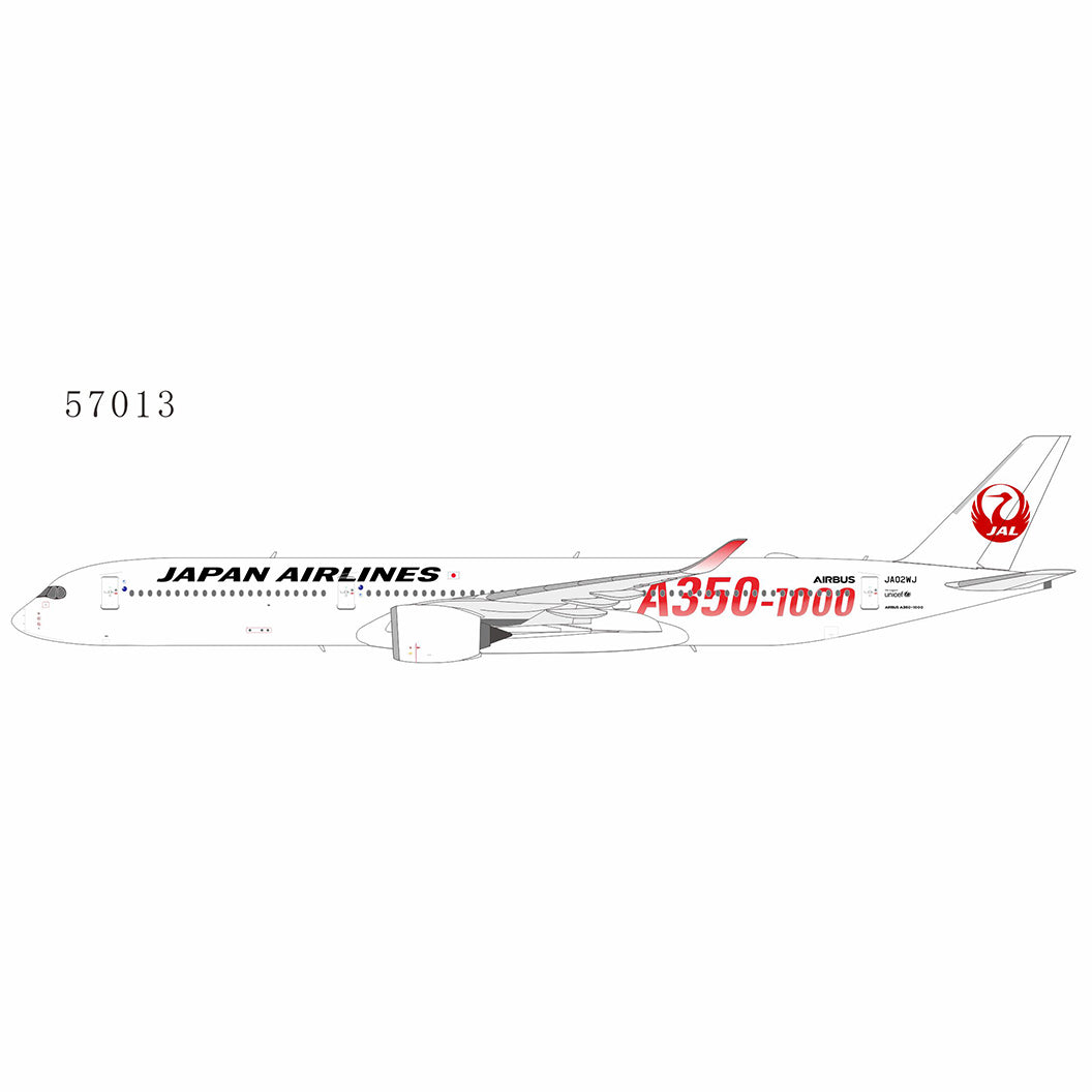 AIRBUS A350-1000 日本航空 1:400 JA02WJ NG Model Japan Airlines