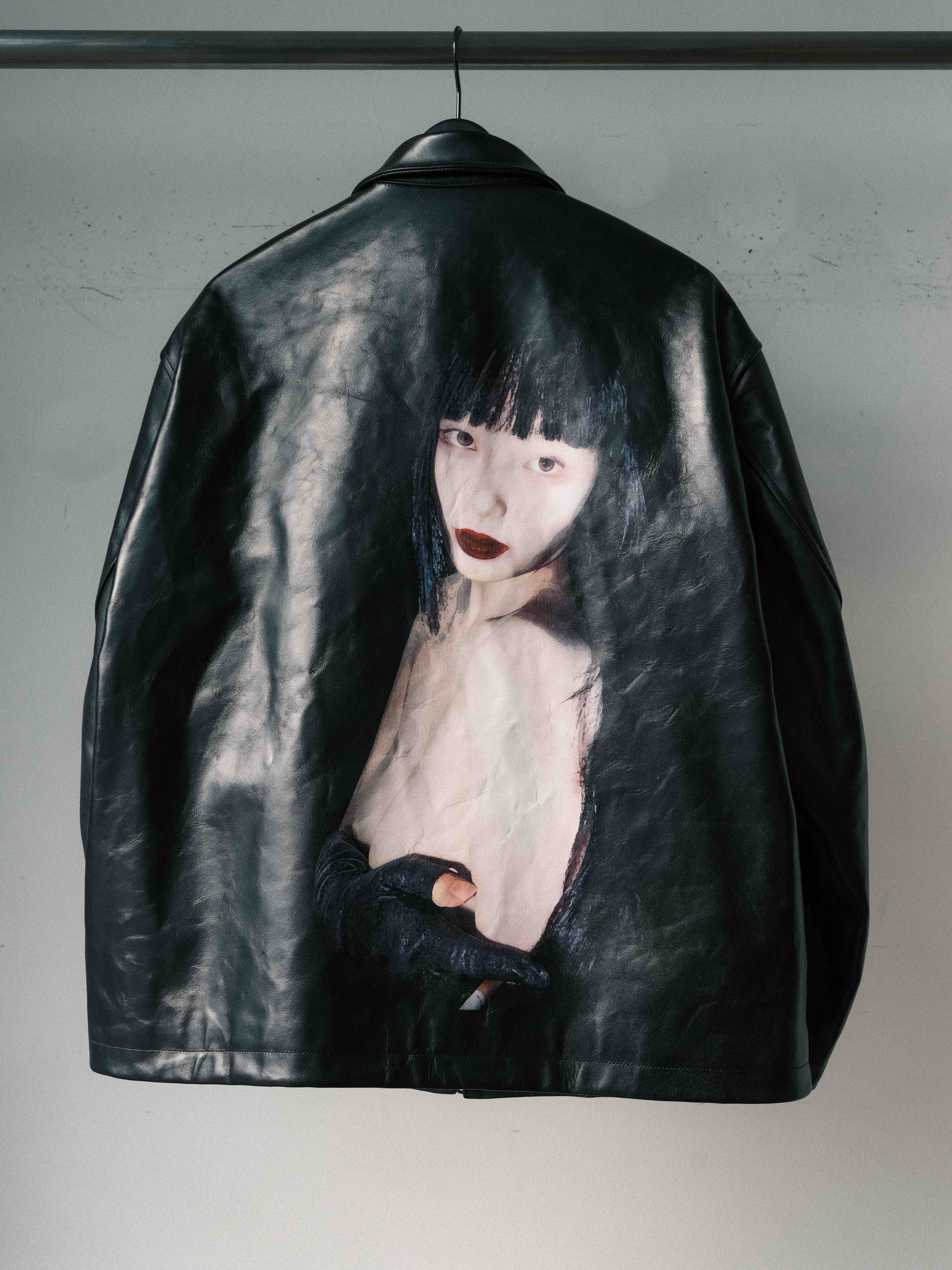 11/8 12:00 Pre-order】WILDSIDE × Kie Einzelganger Leather Jacket(M