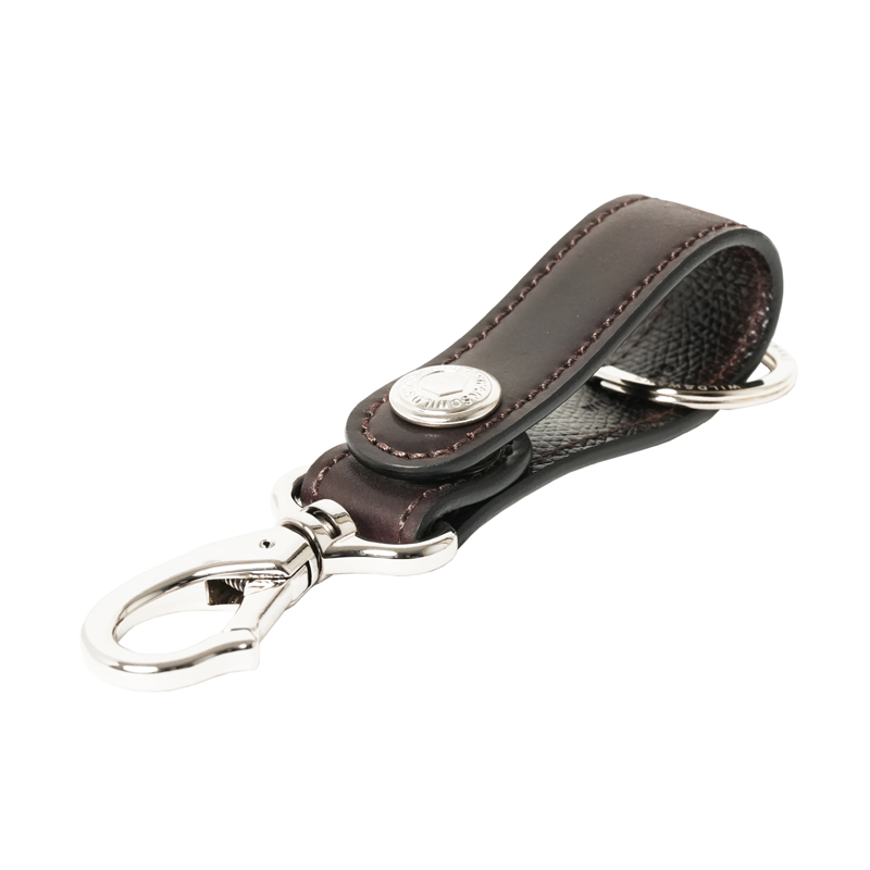 キーホルダー《ブランチ2》シェルコードバン｜WILDSWANS(ワイルド