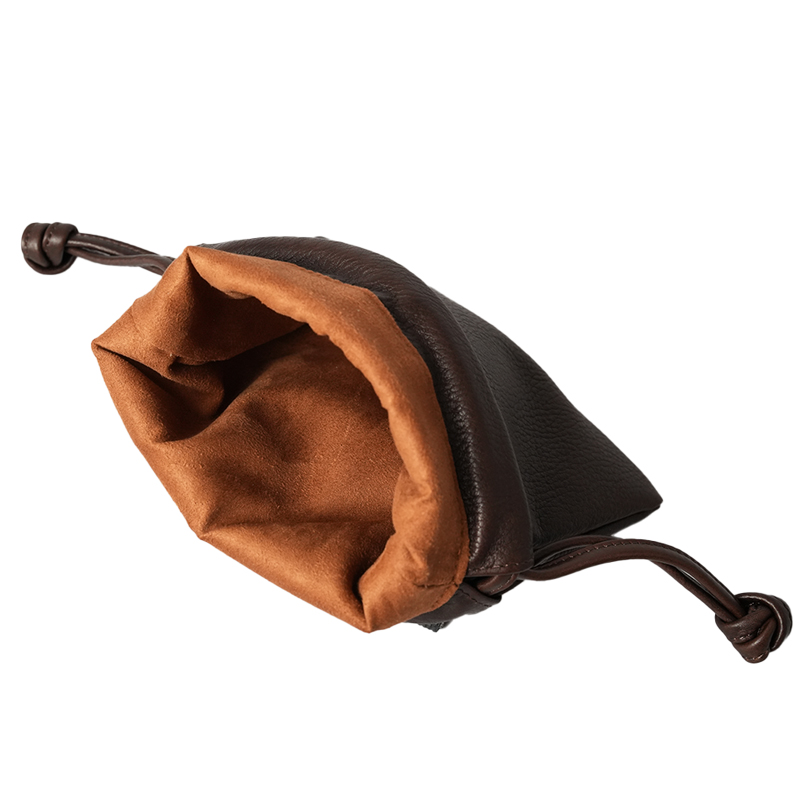 ドローストリングバッグ《ブレス》ラスティカーフ｜WILDSWANS(ワイルド